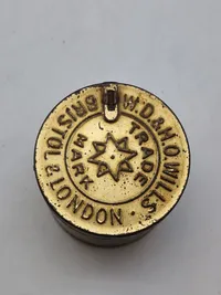 Original tobaks dåse -tom  WW2