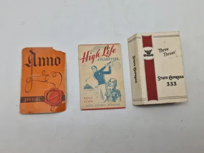 Diverse originale tobaksartikler  WW2