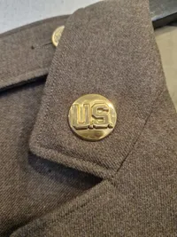 Original amerikansk udgangsuniform WW2 US Army Airforce 1942 dateret
