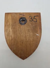 Originalt militært vægskjold