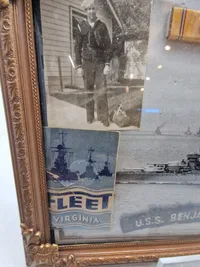 Originalt lot fra USS Benjamin Stoddert