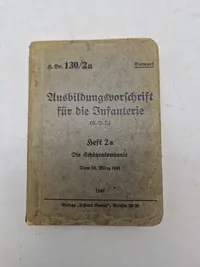 Tysk WW2 håndbog for soldater