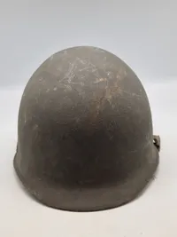 Original amerikansk stålhjelm, CF anvendt
