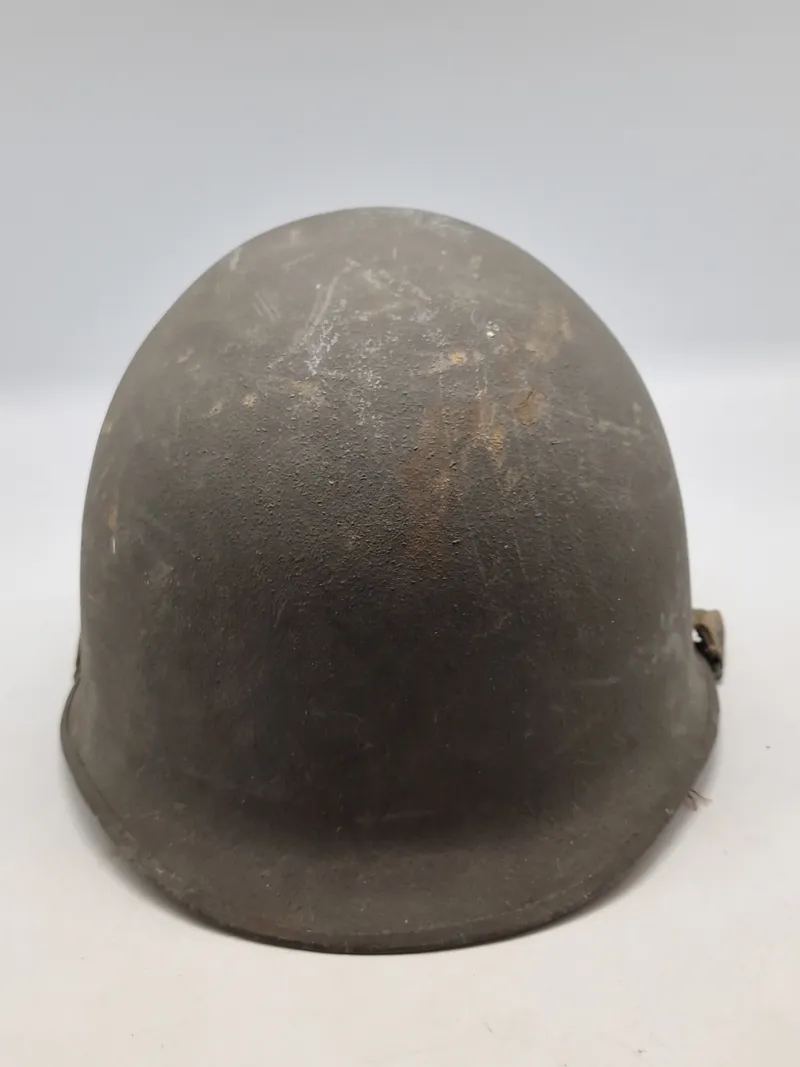 Original amerikansk stålhjelm, CF anvendt