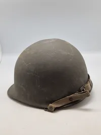Original amerikansk stålhjelm, CF anvendt
