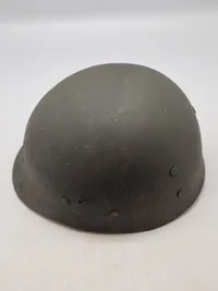 Original amerikansk stålhjelm, CF anvendt