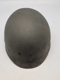 Original amerikansk stålhjelm, CF anvendt