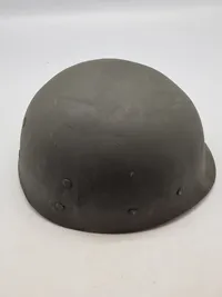 Original amerikansk stålhjelm, CF anvendt