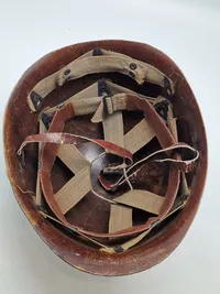 Original amerikansk stålhjelm, CF anvendt