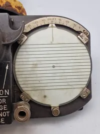 Originalt WWII U.S. ARMY AIR FORCE B-5 DRIFT METER