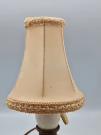 Original lampe med motiv af Kong Christian X