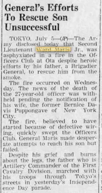 Sjældent originalt ww2 silverstar med æske, navngiven (faldet) Ward H Maris Jr 1918-1946