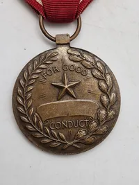 Original ww2 Army Medal For Good Conduct