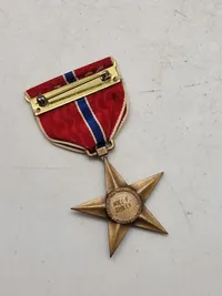 Originalt ww2 Broncestar lot, navngiven
