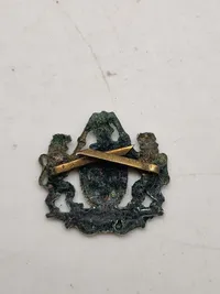 Lot originalt dansk politi. Medalje er af sterlingsølv