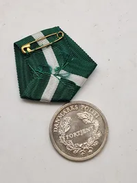 Lot originalt dansk politi. Medalje er af sterlingsølv