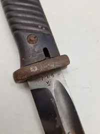 Original tysk K98 bajonet (Mundlos)