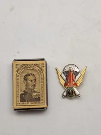 Original 1st Foreign Parachute Heavy Mortar Company badge