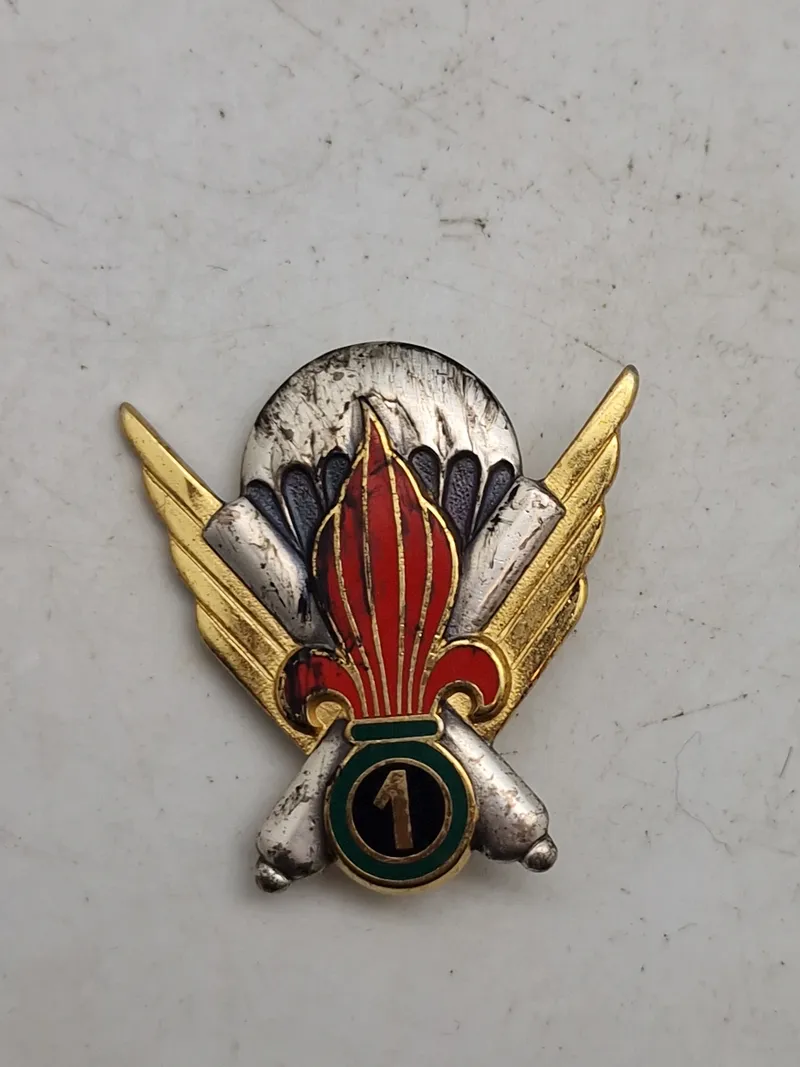 Original 1st Foreign Parachute Heavy Mortar Company badge