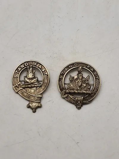 Originale Grant Clan Crest – Sterling Silver Bonnet Badges