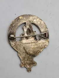 Originale Grant Clan Crest – Sterling Silver Bonnet Badges