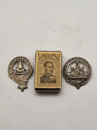Originale Grant Clan Crest – Sterling Silver Bonnet Badges