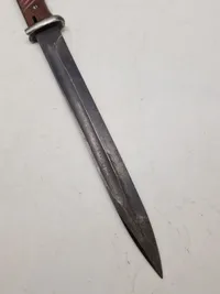Original tysk K98 bajonet, ustemplet (Politi anvendt)