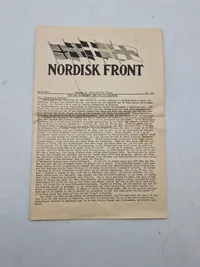 Originalt illegalt blad fra 1944