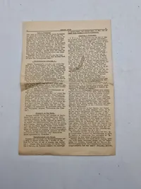 Originalt illegalt blad fra 1944