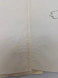 Originale patentbreve mm på aggregat til pibestopning