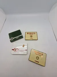 Lot tobaksæsker, metal