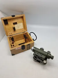 Originalt Carl Zeiss Jena Nivellerings apparat med kasse