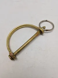 Ældre messing lås