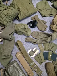 Stor samling militaria - skal afhentes i Vordingborg