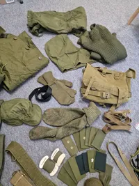 Stor samling militaria - skal afhentes i Vordingborg