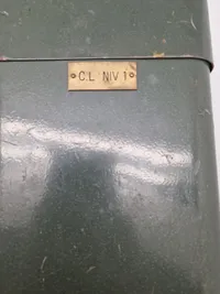 Engelsk nivellerings apparat med kasse