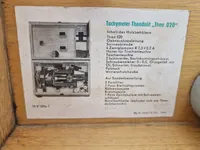Original Carl Zeiss Jena Theotolit med kasse