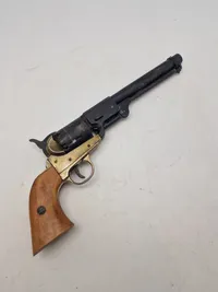 Veludført replica af amerikansk forladerrevolver - kan ikke skyde, kun til pynt