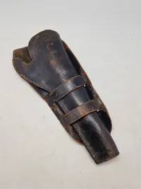 Veludført replica af amerikansk forladerrevolver - kan ikke skyde, kun til pynt