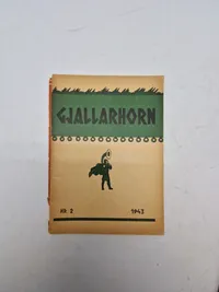 Originale eks. af “Gjallarhorn” fra 1943 og 1945