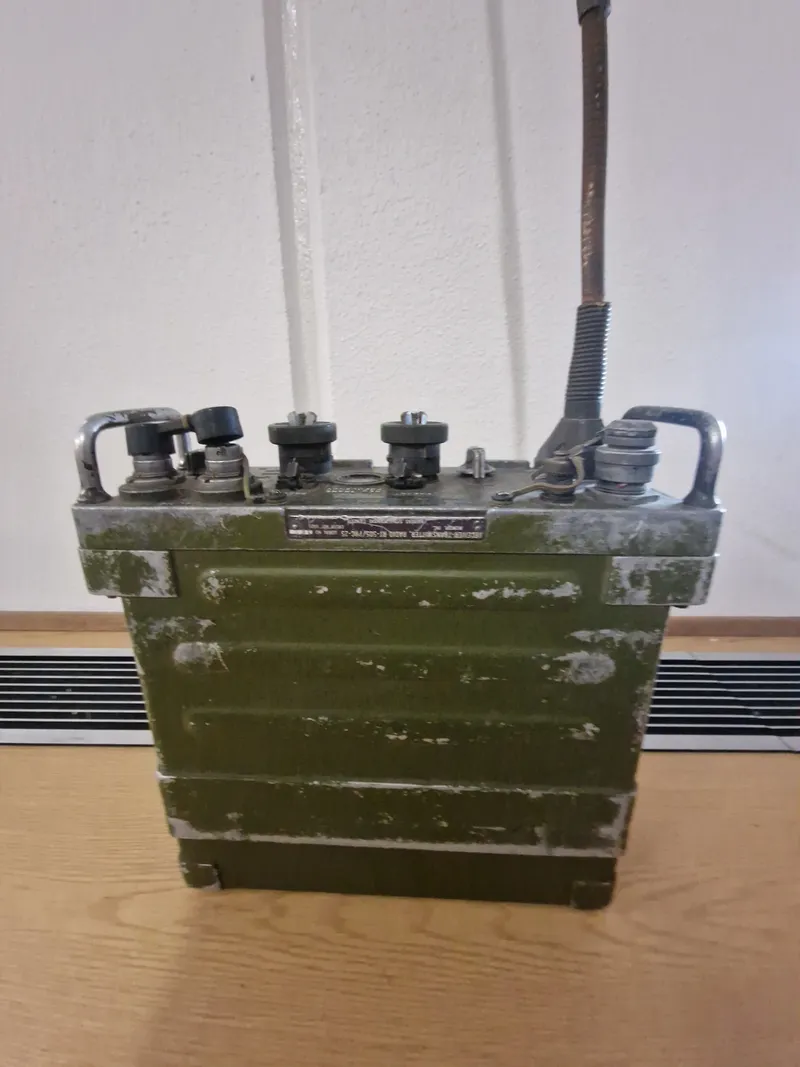Original U.S. Vietnam War Radio Set RT-505 PRC-25 - ingen garanti for funktion,