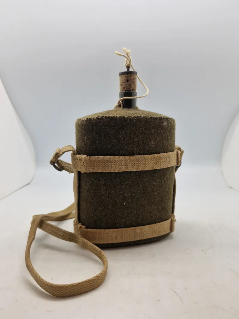 Original britisk feltflaske - ww2 1943 Dateret