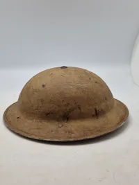 Original engelsk Tommy hjelm, 1942 dateret Ørken