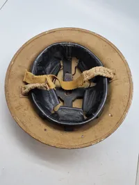 Original engelsk Tommy hjelm, 1942 dateret Ørken