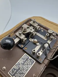 Originalt morse apparat, ww2