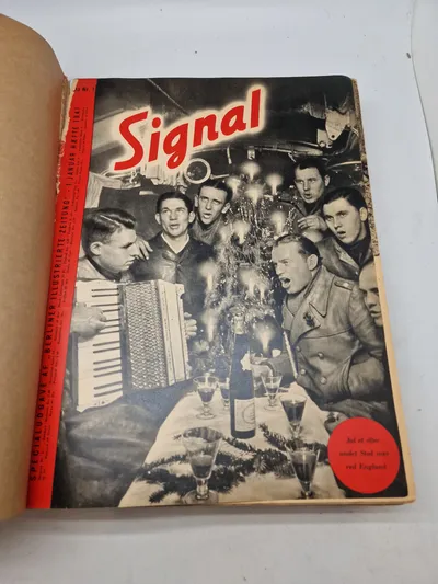 Samling originale Signal fra ww2 - indbunden