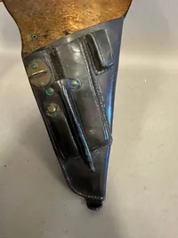 Original Dansk HV stemplet pistolhylster til Lahti pistol, Dansk politi