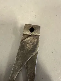 Original kugletang 18-tallet, til militær musket