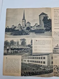 Originalt indmeldelsesskema for Waffen-SS og Frikorps Danmark