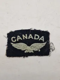 Originalt stofmærke - RCAF, ww2
